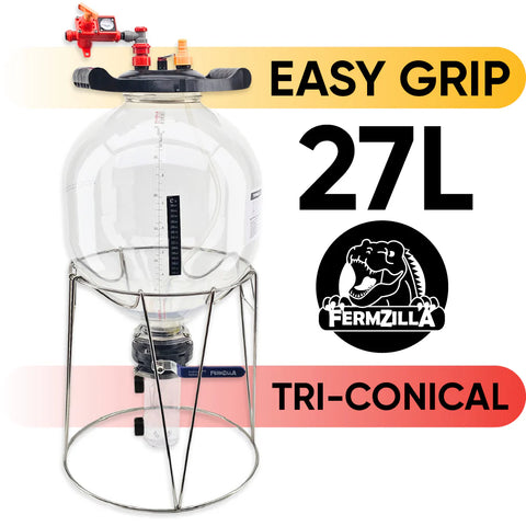 Fermzilla 27 litre Gen 3.2 Tri clover STARTER KIT with SPUNDING VALVE