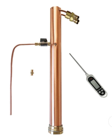 Alcoengine Copper Reflux column