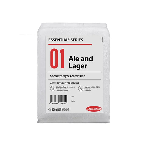 ESSENTIAL® 01 ALE AND LAGER YEAST 500GM