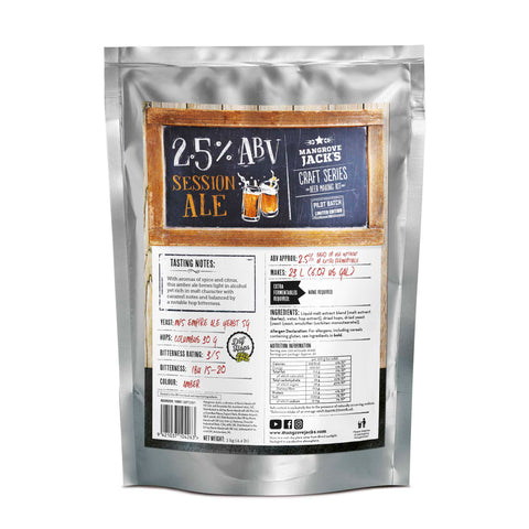 Mangrove Jack's Craft Series Session Ale 2/5% ABV