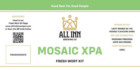 Mosaic Hopped XPA - Pale Ale