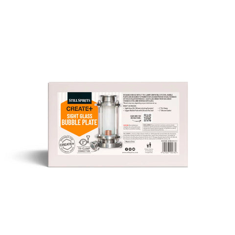 Still Spirits 'Create' Sight glass with bubble plate