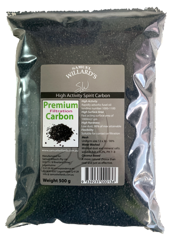 Samuel Willard's high activity filter carbon