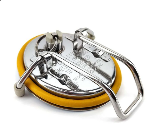 Keg lid for Cornelius style kegs