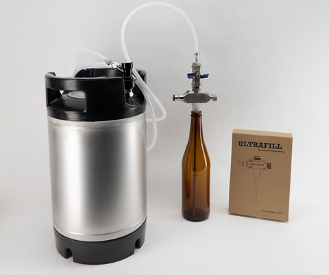 Ultrafill keg connection