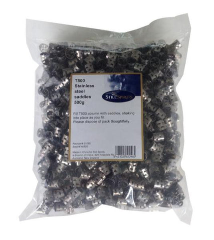 Stainless Steel Saddles 500gm