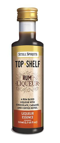 Top Shelf Rum liqueur