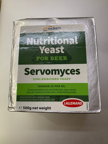 Servomyces Brewing Yeast Nutrient (10gm and 500gm)