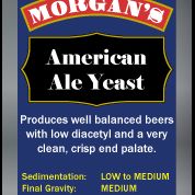 Morgans American Ale yeast