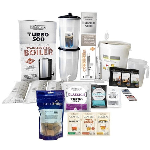 Still Spirits Complete T500 Distillery kit with stainless steel condensor