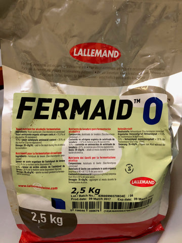 Fermaid 0 Nutrient ORGANIC (di ammonium phosphate free)