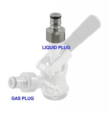 Ball Lock Adapter for keg coupler (liquid)
