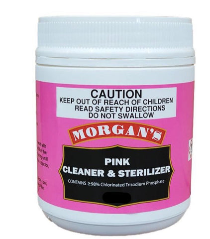 Morgan's Pink Cleaner & Sterliser- 450gm
