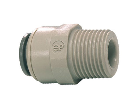 John Guest Straight adapter BSPT (liquid or gas) 6 sizes available