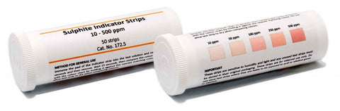 Sulphite indicator Test Strips