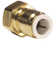 John Guest Brass 1/4 FFL connector