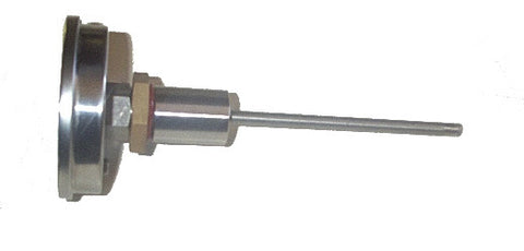 dial thermometer weldless