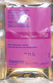 Safbrew T58 (Safale) English and Belgian Ales