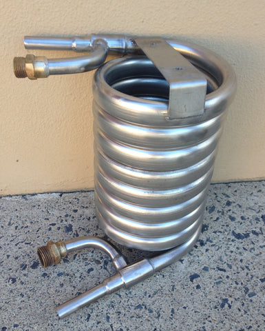 Stainless Convoluted Wort Chiller