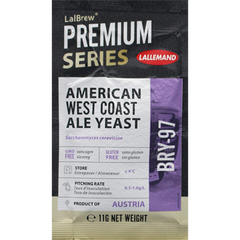 American Ale Yeast BRY-97.  11gm and 500gm sachets