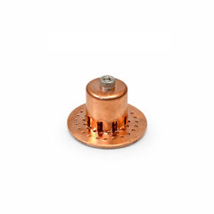 Copper Bubble Plate = 2" triclover