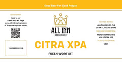 Citra  hopped XPA Pale Ale