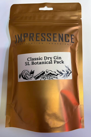 Impressence CLASSIC DRY GIN botanical pack