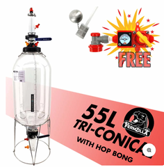 Fermzilla 55L Tri-Conical Pressure Brewing kit with HOP Bong Gen 3