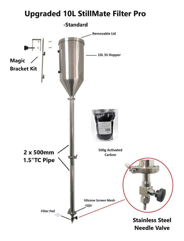 ibrew Carbon Pro - high capacity spirit filter