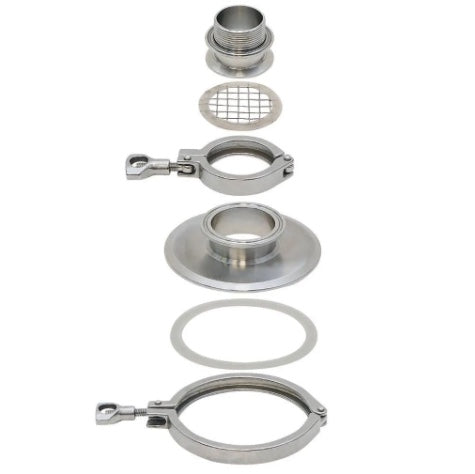 Grainfather Distilling Lid Adapter kit for T500 reflux condenser