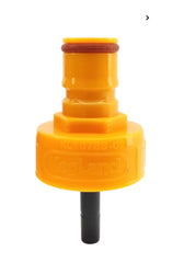 Yellow Multi liquid post Carbonation cap