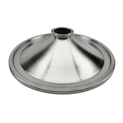 Distillation lid with tri clover fitting