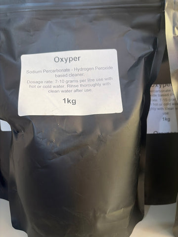 OXYPER - Sodium Percarbonate- Hydrogen peroxide based cleaner