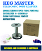 KegMaster under Bench Telescopic SS font adapter