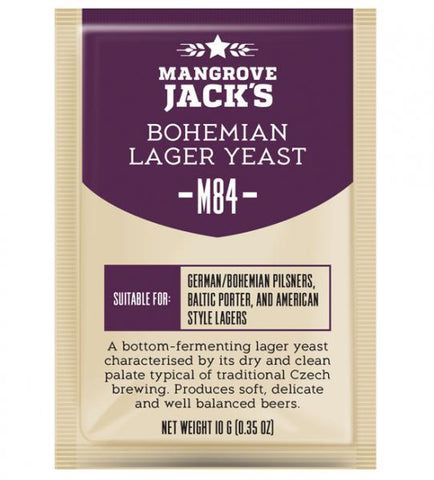 Mangrove Jacks M84 Bohemian Lager yeast