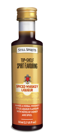 Top Shelf Spiced Whiskey liqueur