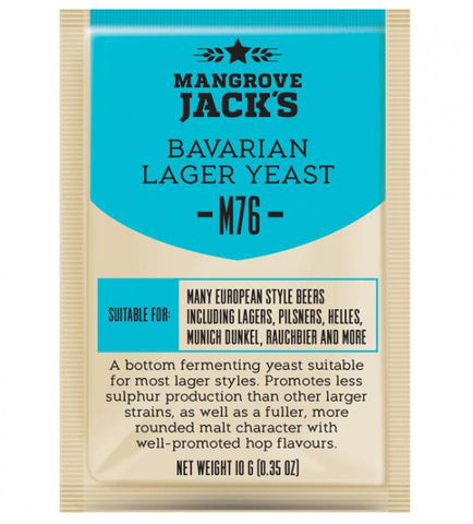 Mangrove Jacks M76 Bavarian lager yeast