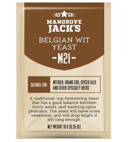 Mangrove jacks M21 Belgian Wit yeast