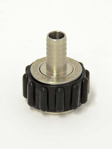 QuickConnector 1/2 NPT, 3/8 straight barb