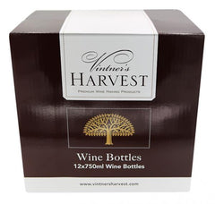 Vinters Harvest green claret wine bottles