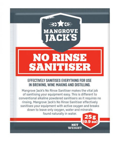 Mangrove Jack's No Rinse Sanitiser (25gm)