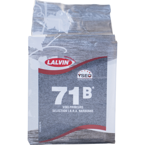 Lalvin 71B-1122  (for Nouveau style wines) 5gm, 50gm-500gm