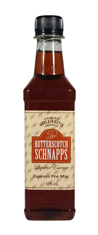 Samuel Willard's Butterscotch Schnapps premix