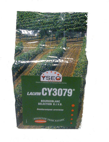 100gm Lalvin CY-3079 (chardonnay) wine yeast