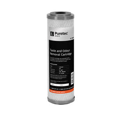 Puretec EC Series carbon filter cartridges 10". 3 micron sizes available