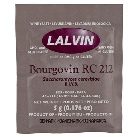 Lalvin Bourgovin RC 212 (5gm) from $4.00