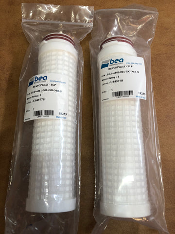 BRAVOPLEAT filter cartridges for wine, beer and spirits