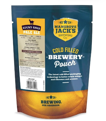 Mangrove Jack's Traditional LUCKY GOAT beer pack