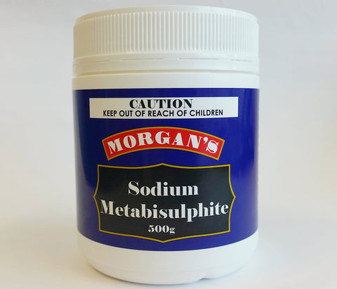 Morgan's Sodium Metabisulphote