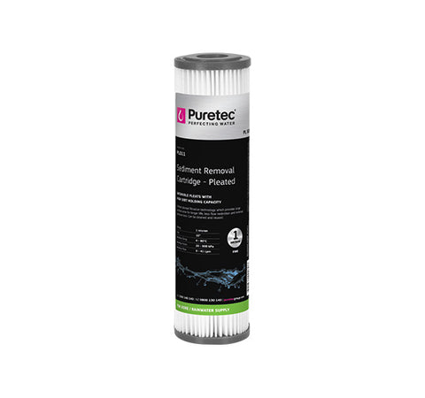 Puretec Pleated Sediment cartridge filter (1 micron)